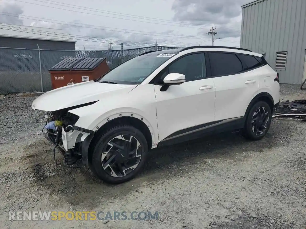 1 Photograph of a damaged car KNDPVCDF4S7340035 KIA SPORTAGE 2025