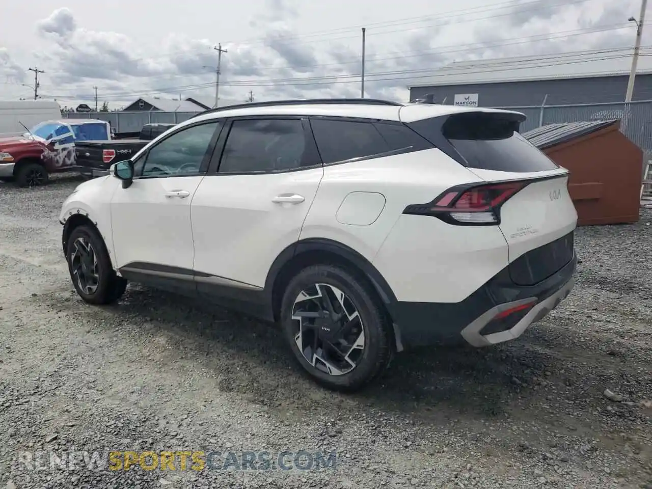 2 Photograph of a damaged car KNDPVCDF4S7340035 KIA SPORTAGE 2025