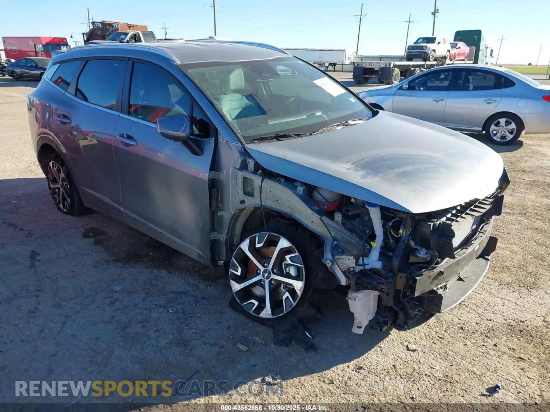1 Photograph of a damaged car KNDPVCDF5S7327956 KIA SPORTAGE 2025