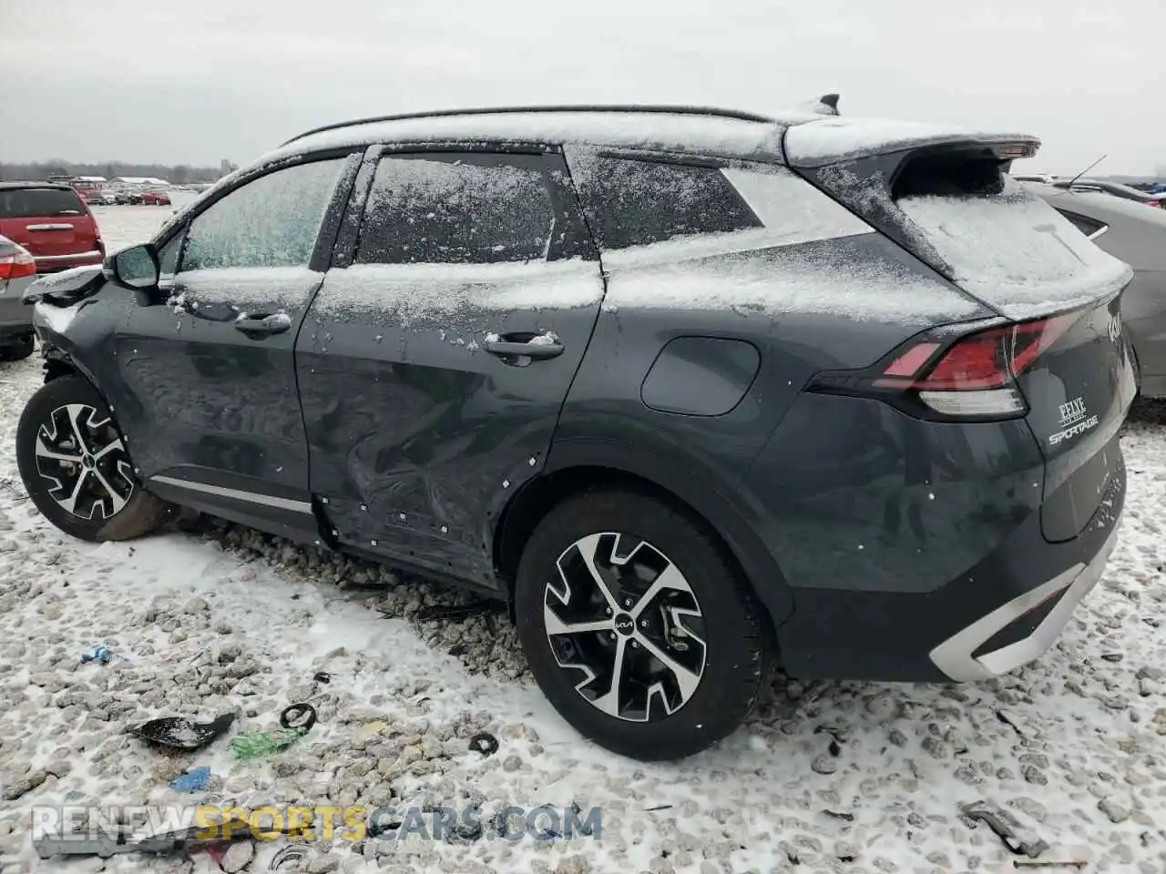 2 Photograph of a damaged car KNDPVCDF6S7333961 KIA SPORTAGE 2025