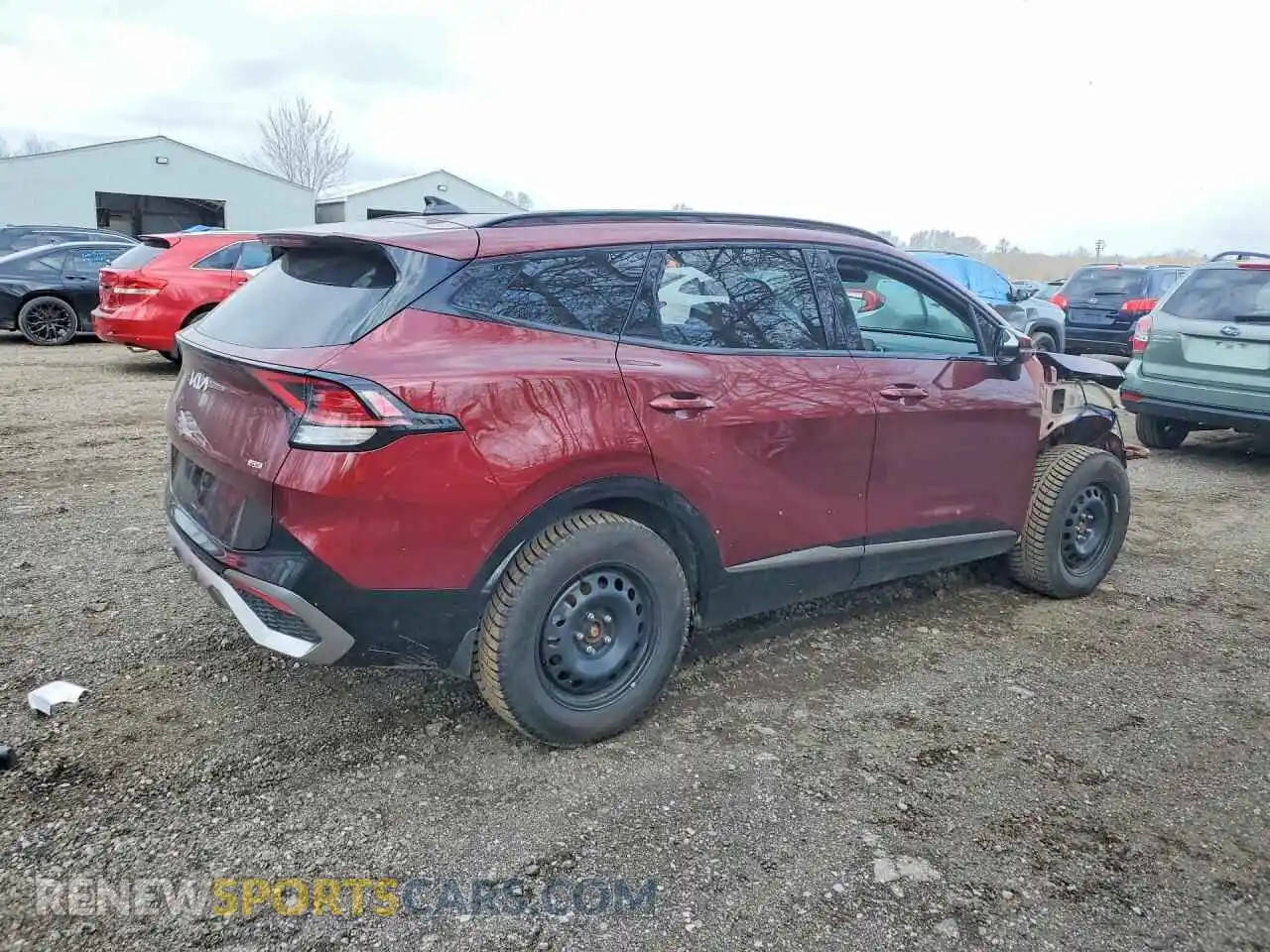 3 Photograph of a damaged car KNDPVCDF6S7356785 KIA SPORTAGE 2025