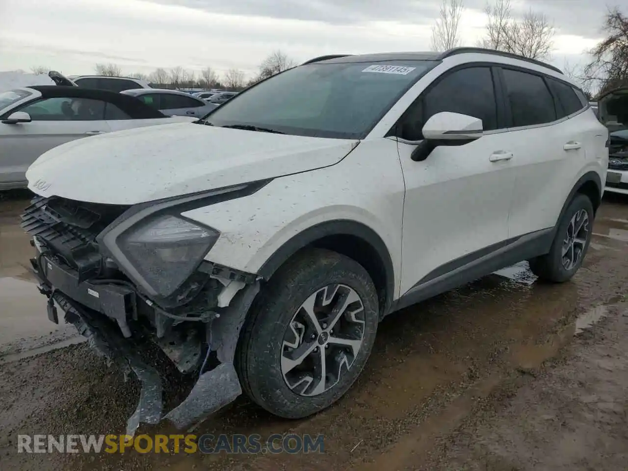 1 Photograph of a damaged car KNDPVCDF9S7367635 KIA SPORTAGE 2025