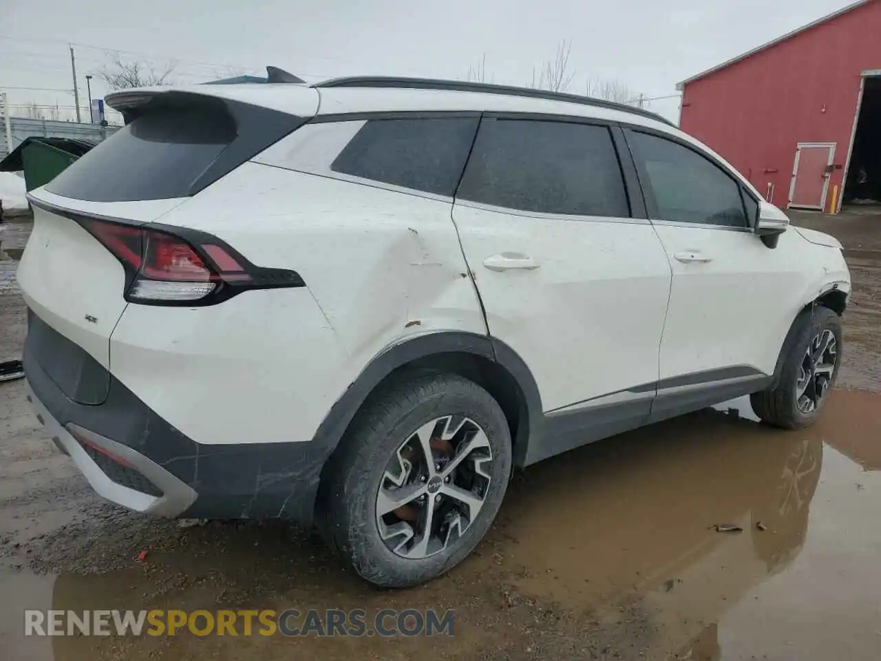 3 Photograph of a damaged car KNDPVCDF9S7367635 KIA SPORTAGE 2025