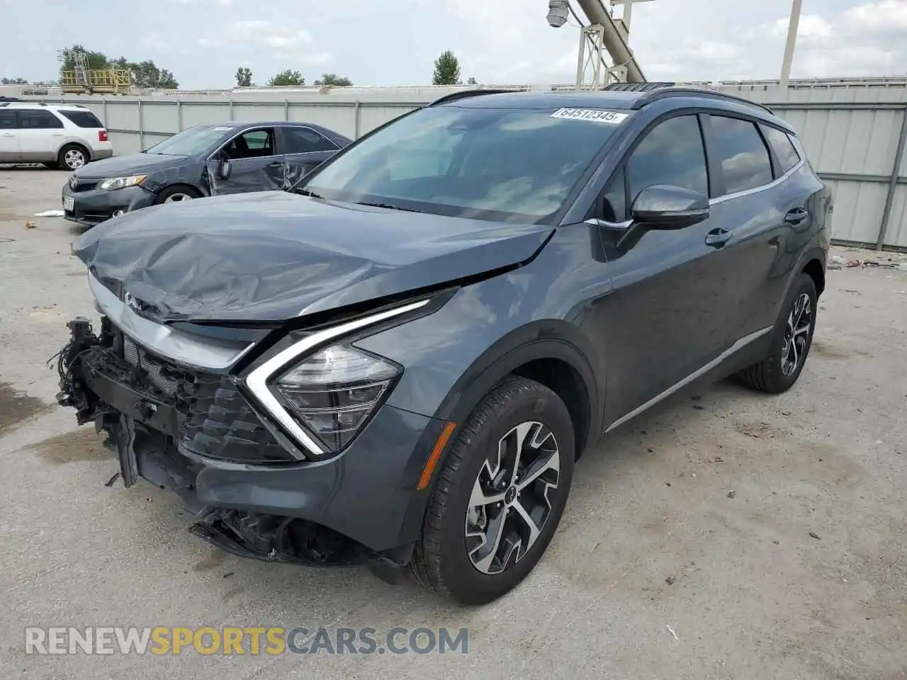 1 Photograph of a damaged car KNDPVCDFXS7335034 KIA SPORTAGE 2025