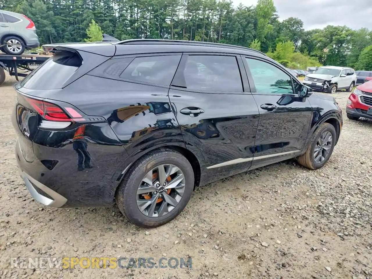 3 fotografías del automóvil dañado KNDPXCDG8S7209287 KIA SPORTAGE 2025