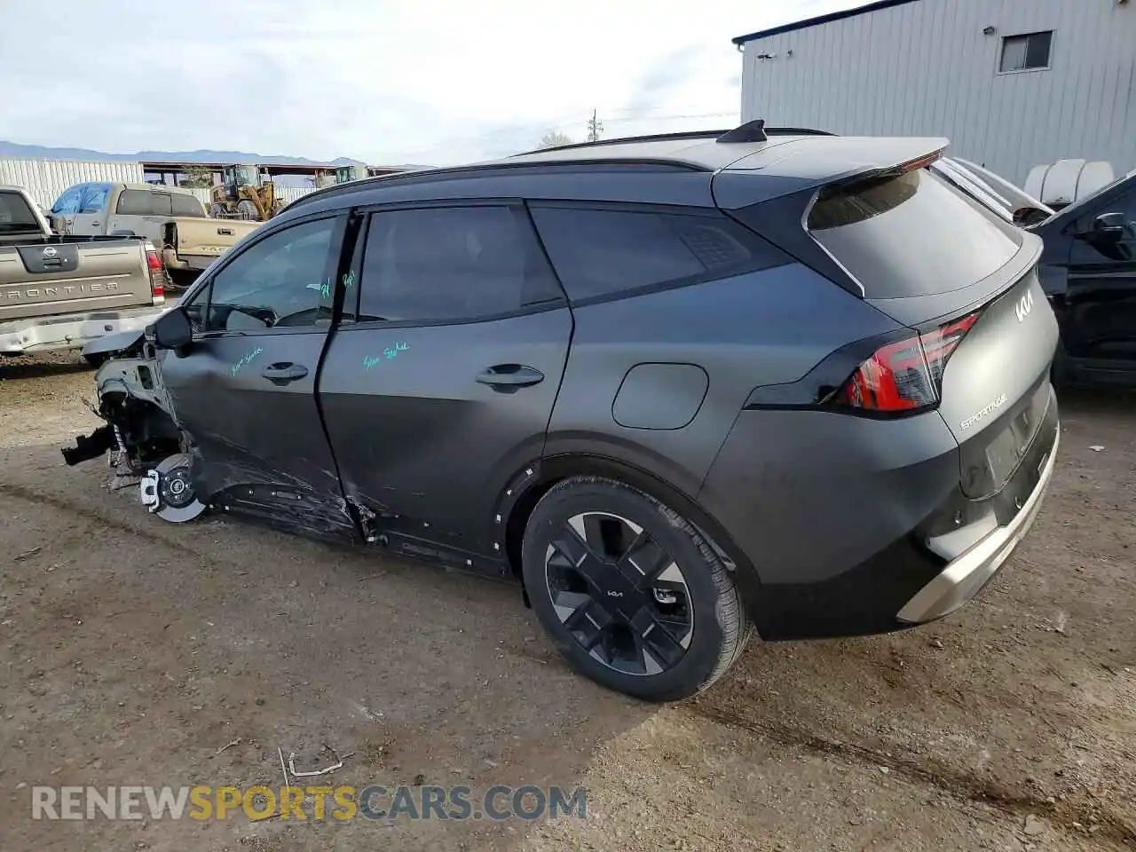 2 Photograph of a damaged car KNDPXDDG8T7292811 KIA SPORTAGE 2026