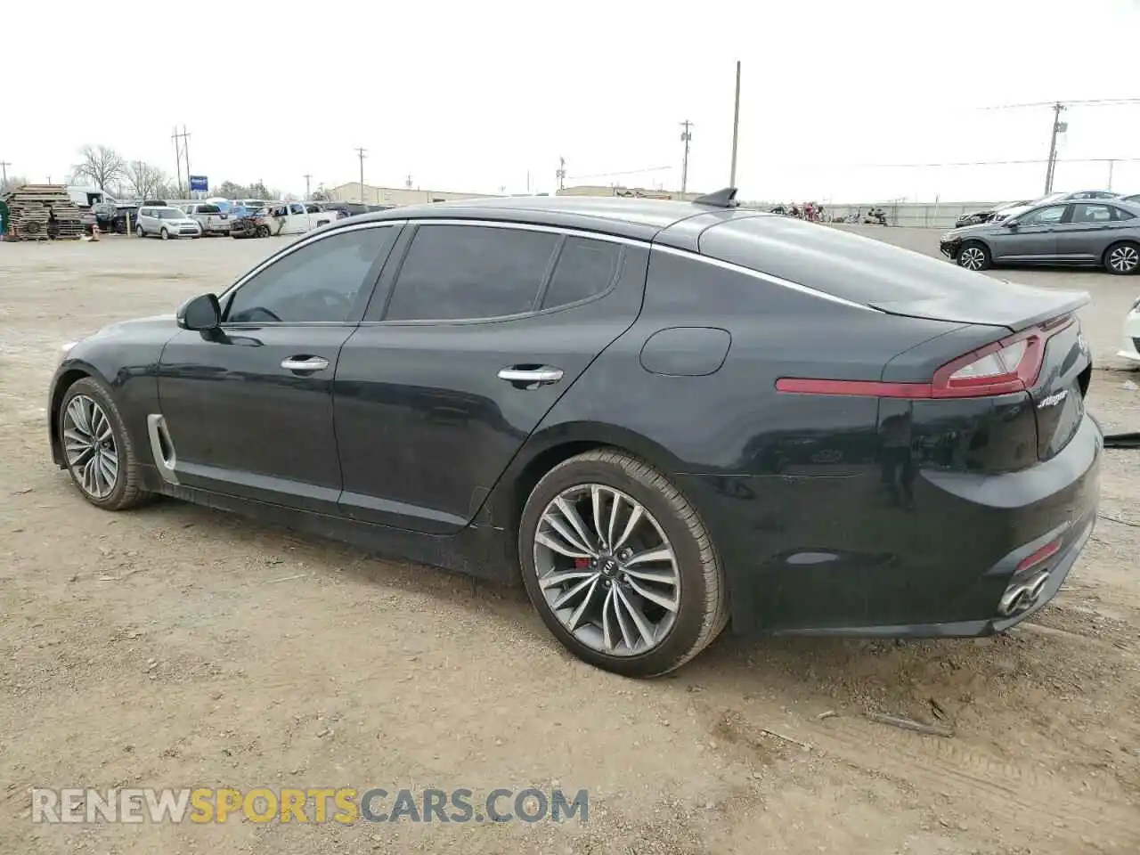 2 Photograph of a damaged car KNAE15LA3K6060047 KIA STINGER 2019
