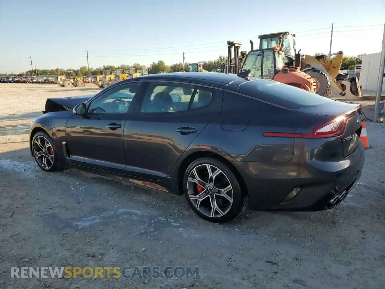 2 Photograph of a damaged car KNAE45LC7K6059301 KIA STINGER 2019