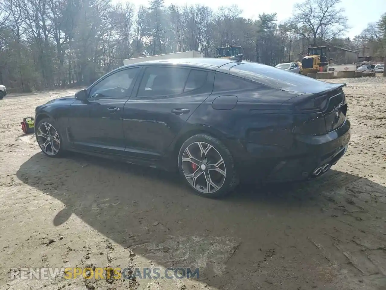 2 Photograph of a damaged car KNAE35LC4L6080319 KIA STINGER 2020