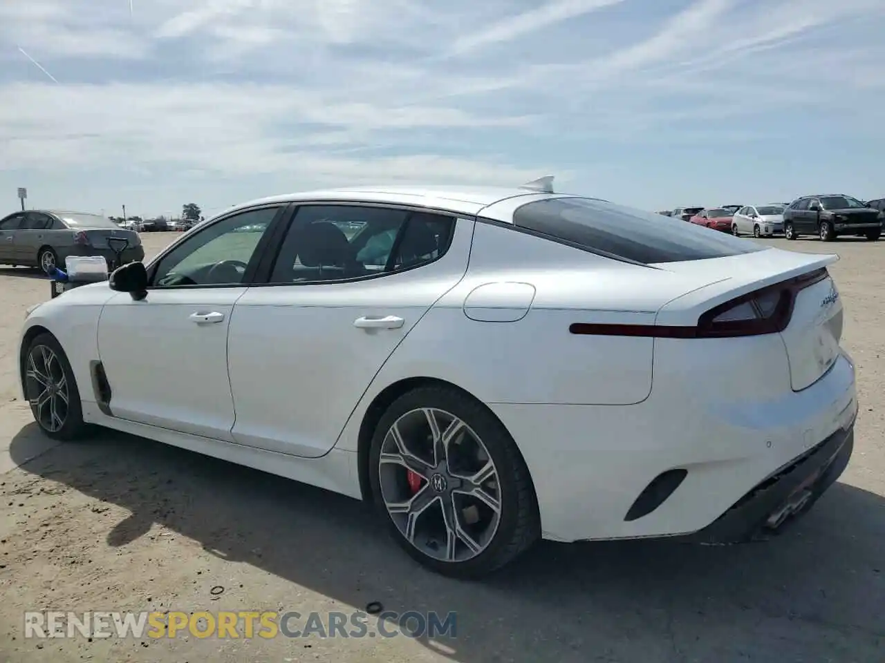 2 Photograph of a damaged car KNAE35LC7L6078130 KIA STINGER 2020