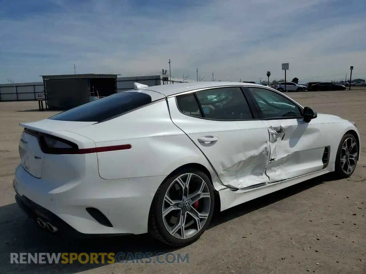 3 Photograph of a damaged car KNAE35LC7L6078130 KIA STINGER 2020