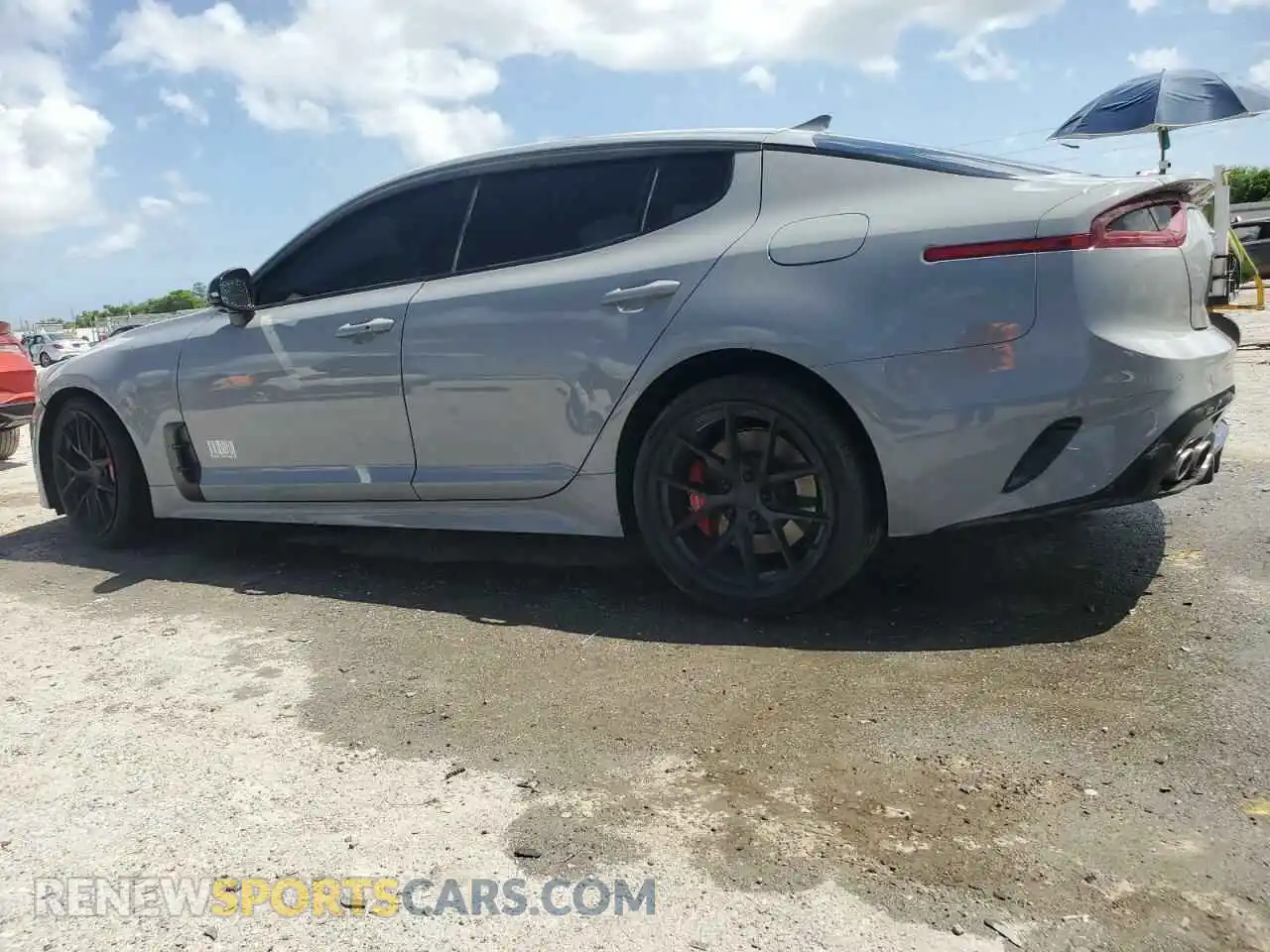 2 Photograph of a damaged car KNAE45LC2L6084091 KIA STINGER 2020