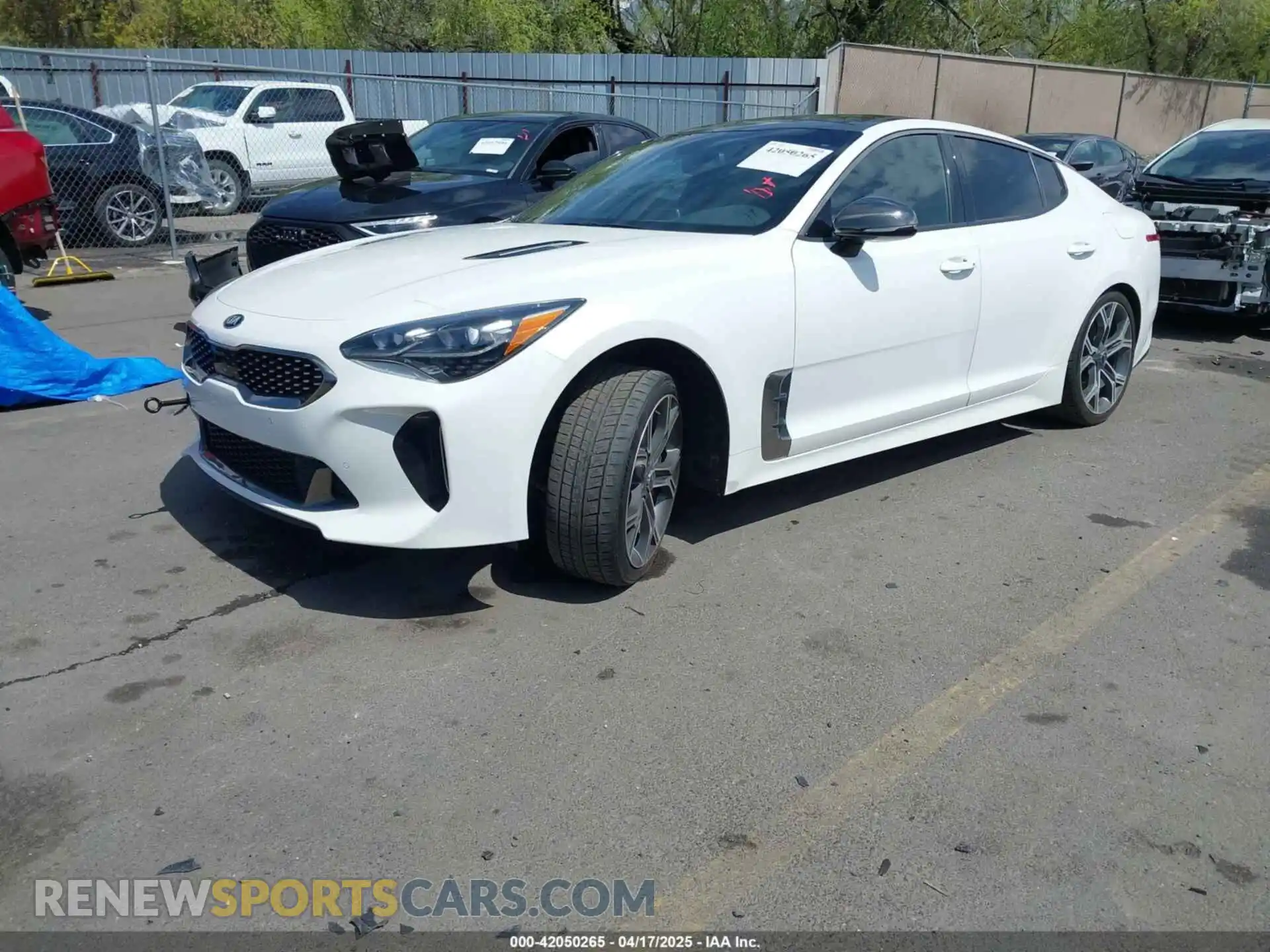 2 Photograph of a damaged car KNAE45LC4L6074873 KIA STINGER 2020