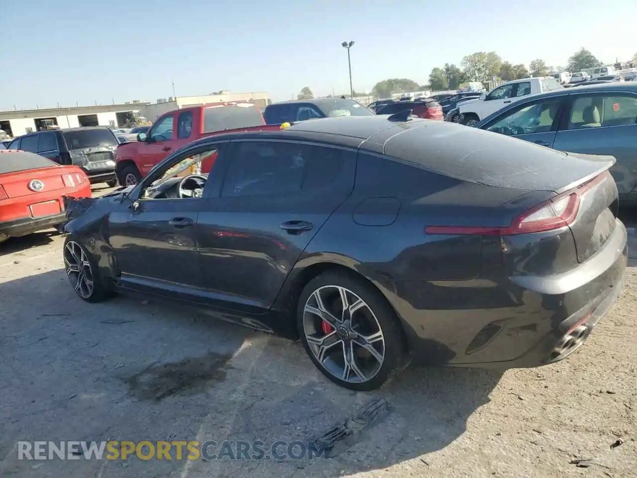 2 Photograph of a damaged car KNAE45LC5L6074316 KIA STINGER 2020