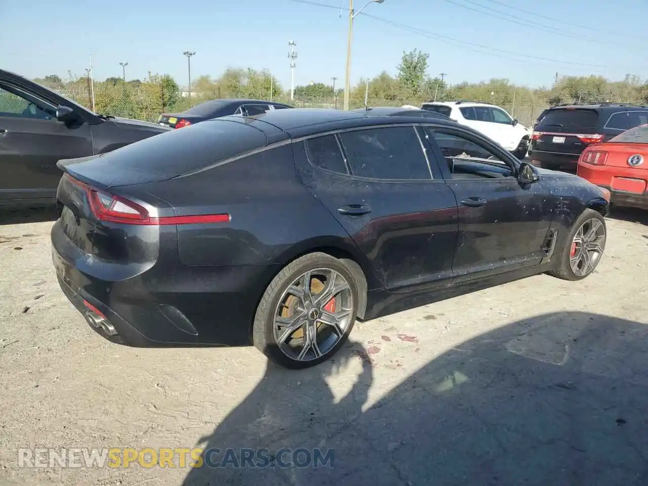 3 Photograph of a damaged car KNAE45LC5L6074316 KIA STINGER 2020