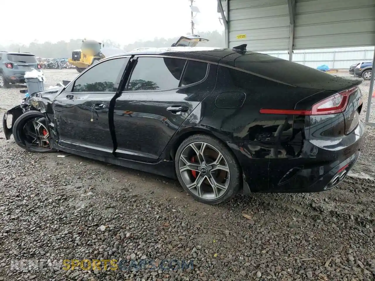 2 Photograph of a damaged car KNAE45LC5L6077359 KIA STINGER 2020