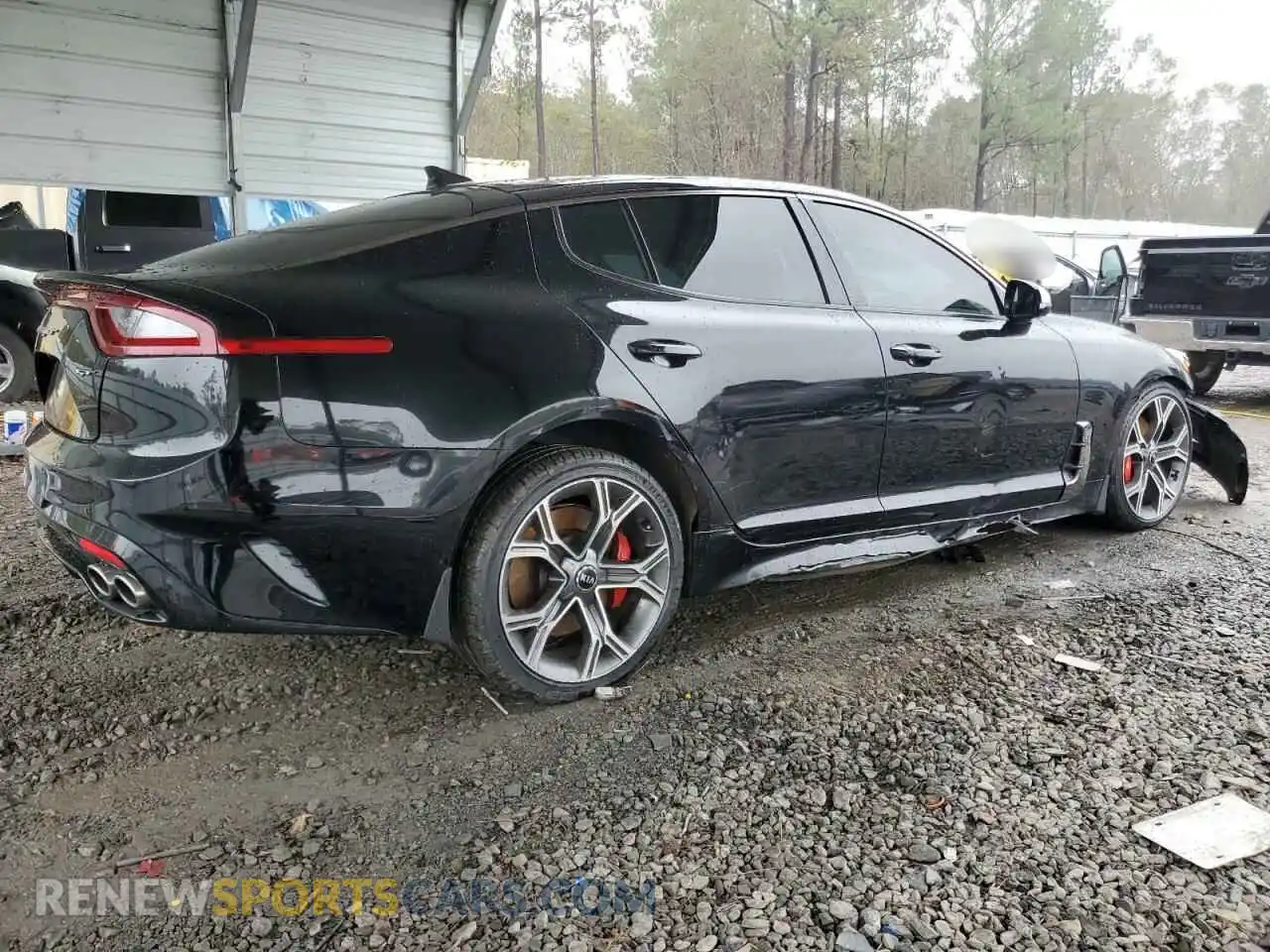 3 Photograph of a damaged car KNAE45LC5L6077359 KIA STINGER 2020
