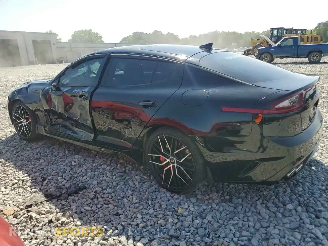 2 Photograph of a damaged car KNAE55LC5L6081490 KIA STINGER 2020