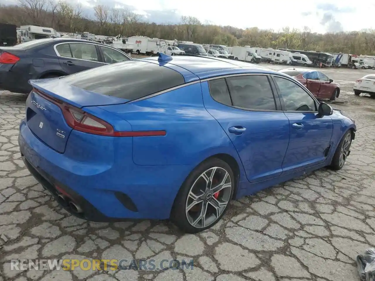 3 Photograph of a damaged car KNAE55LCXL6074244 KIA STINGER 2020