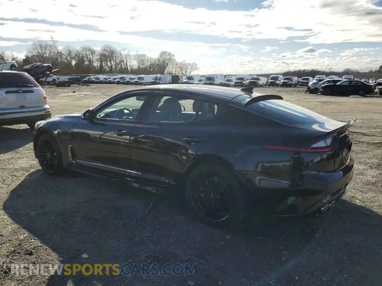 2 Photograph of a damaged car KNAE55LCXL6080593 KIA STINGER 2020