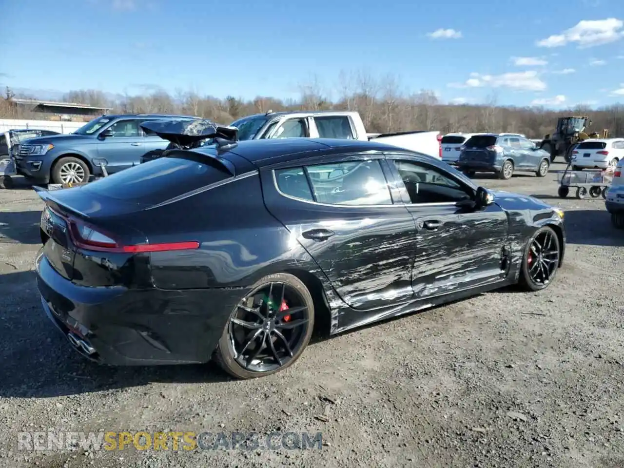 3 Photograph of a damaged car KNAE55LCXL6080593 KIA STINGER 2020