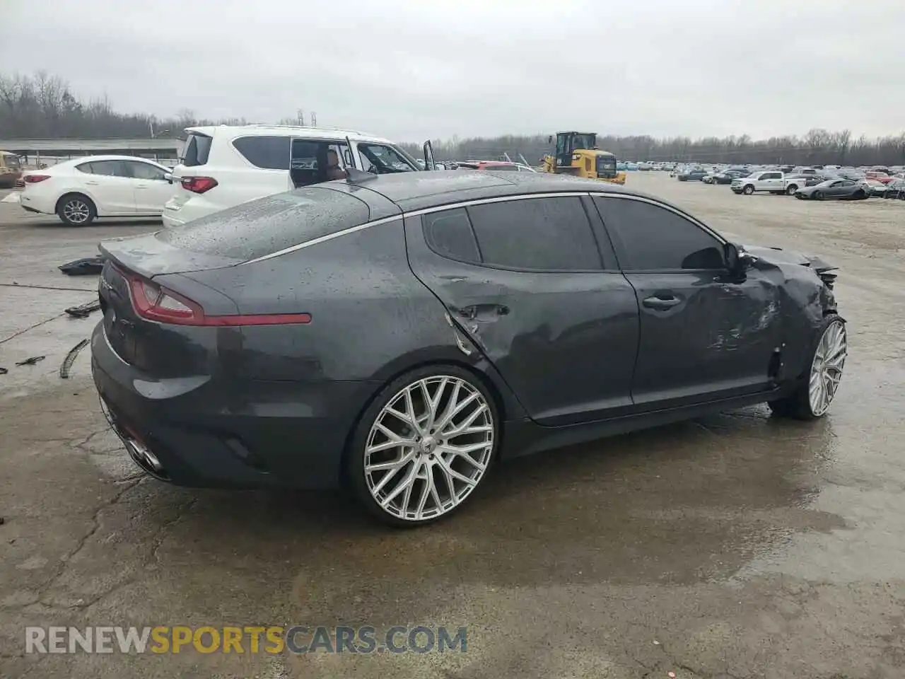3 Photograph of a damaged car KNAE15LA0M6088861 KIA STINGER 2021