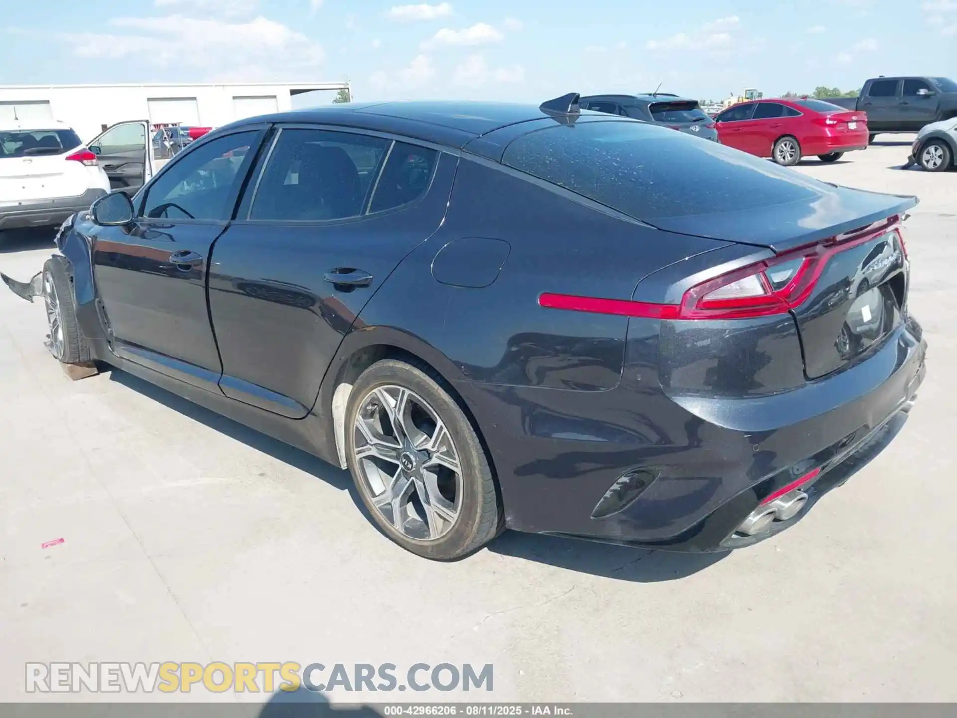 3 Photograph of a damaged car KNAE15LA0M6090318 KIA STINGER 2021
