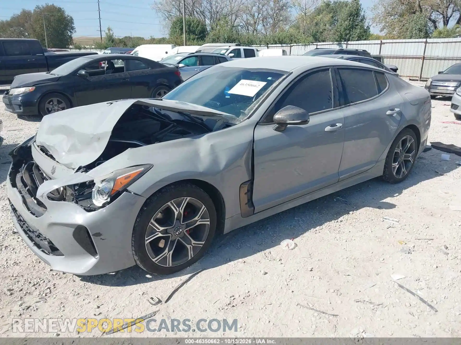 2 Фотография поврежденного автомобиля KNAE15LA0M6098225 KIA STINGER 2021