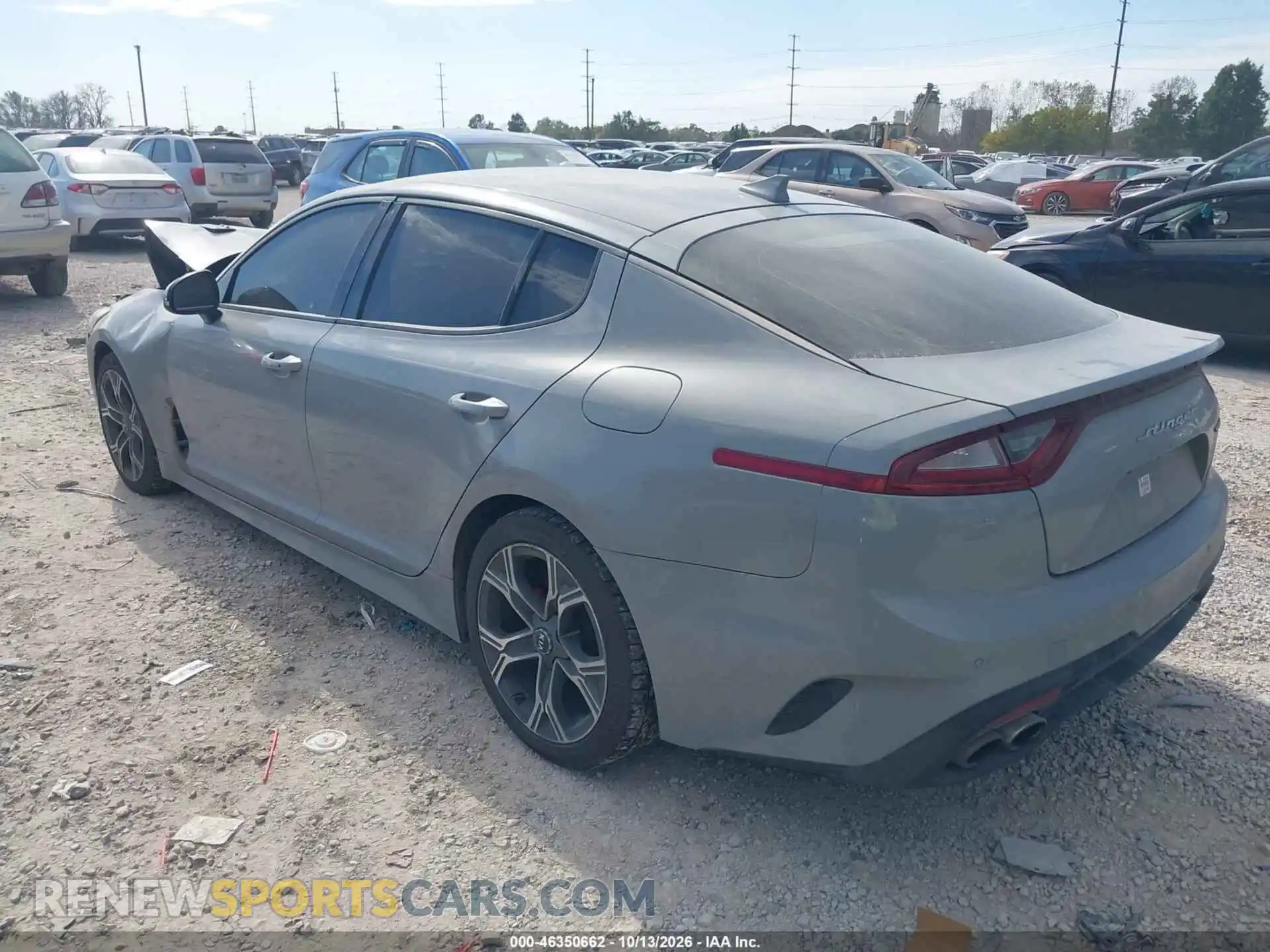 3 Фотография поврежденного автомобиля KNAE15LA0M6098225 KIA STINGER 2021