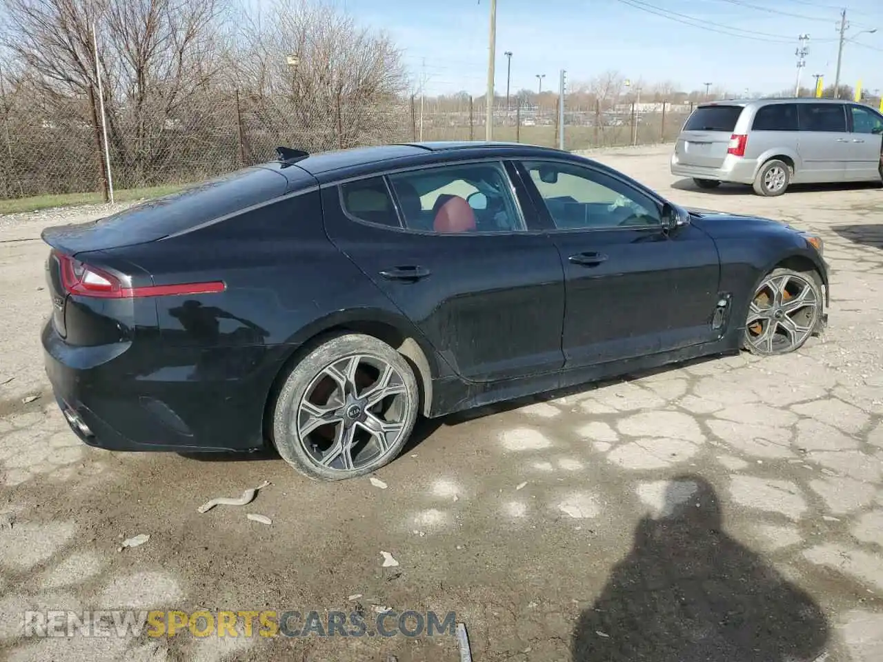 3 Photograph of a damaged car KNAE15LA2M6094970 KIA STINGER 2021