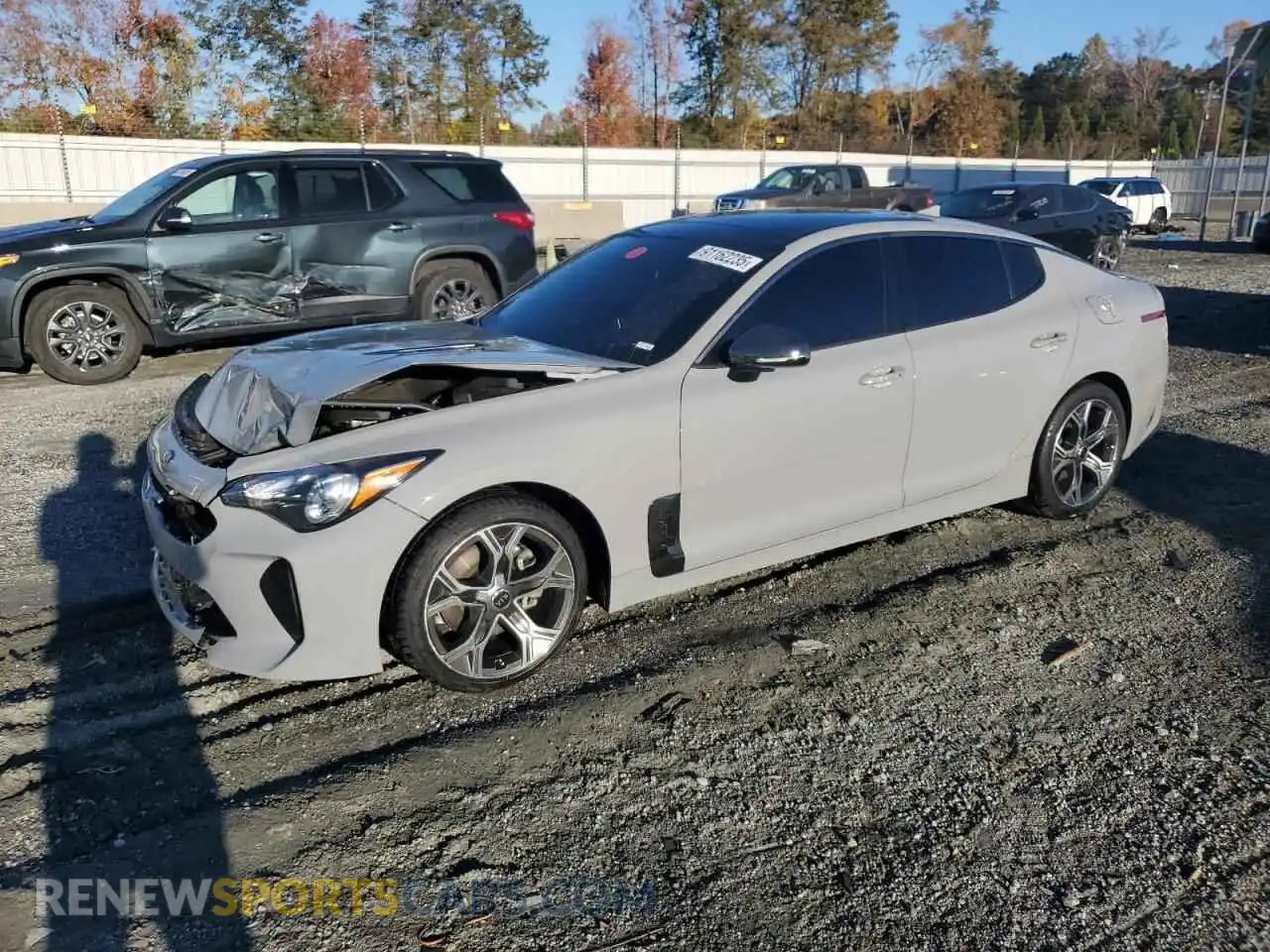 1 Фотография поврежденного автомобиля KNAE15LA2M6097089 KIA STINGER 2021