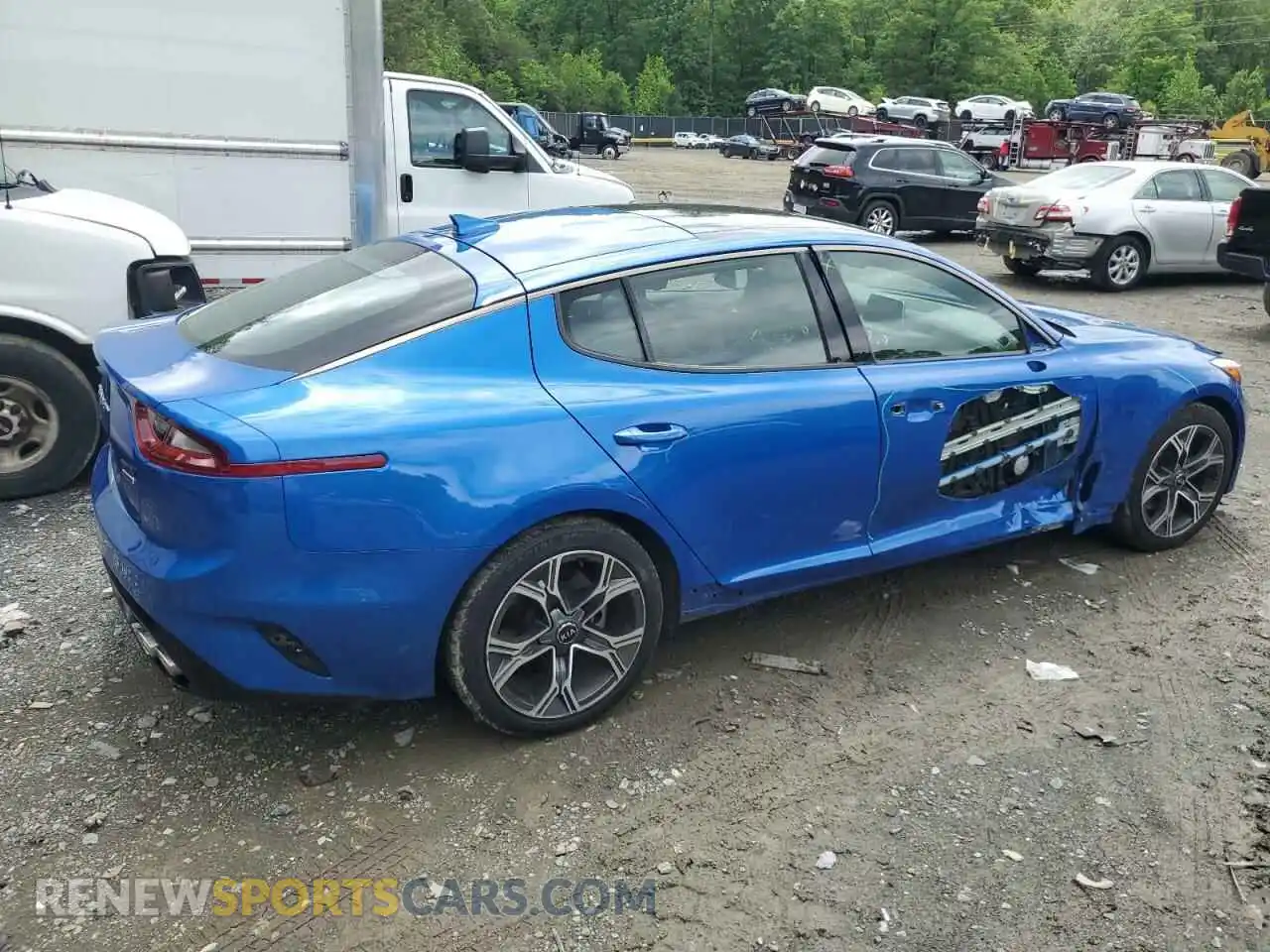 3 Photograph of a damaged car KNAE15LA3M6089907 KIA STINGER 2021