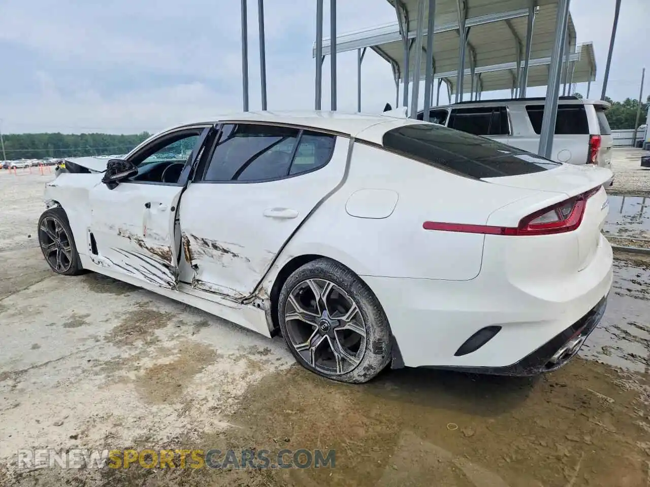 2 Фотография поврежденного автомобиля KNAE15LA3M6094959 KIA STINGER 2021