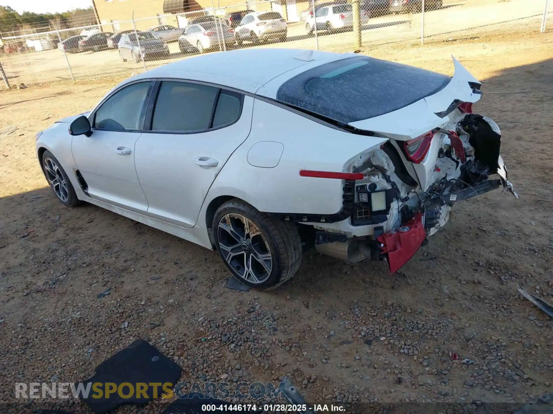 3 Photograph of a damaged car KNAE15LA4M6089981 KIA STINGER 2021