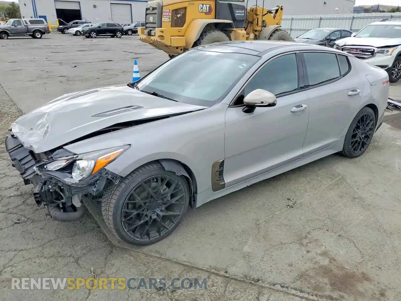 1 Фотография поврежденного автомобиля KNAE15LA5M6092145 KIA STINGER 2021