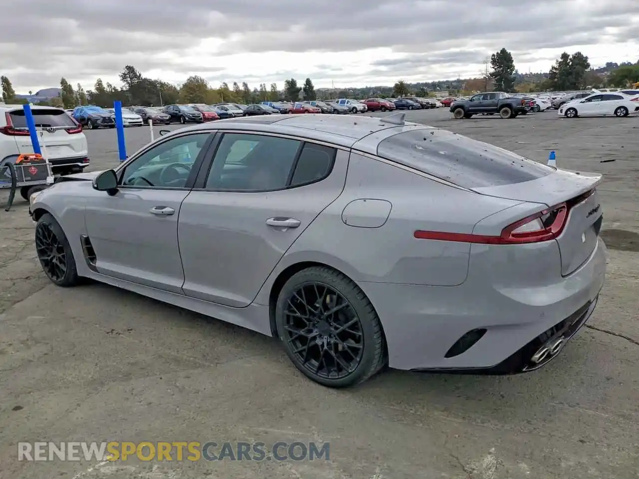 2 Фотография поврежденного автомобиля KNAE15LA5M6092145 KIA STINGER 2021