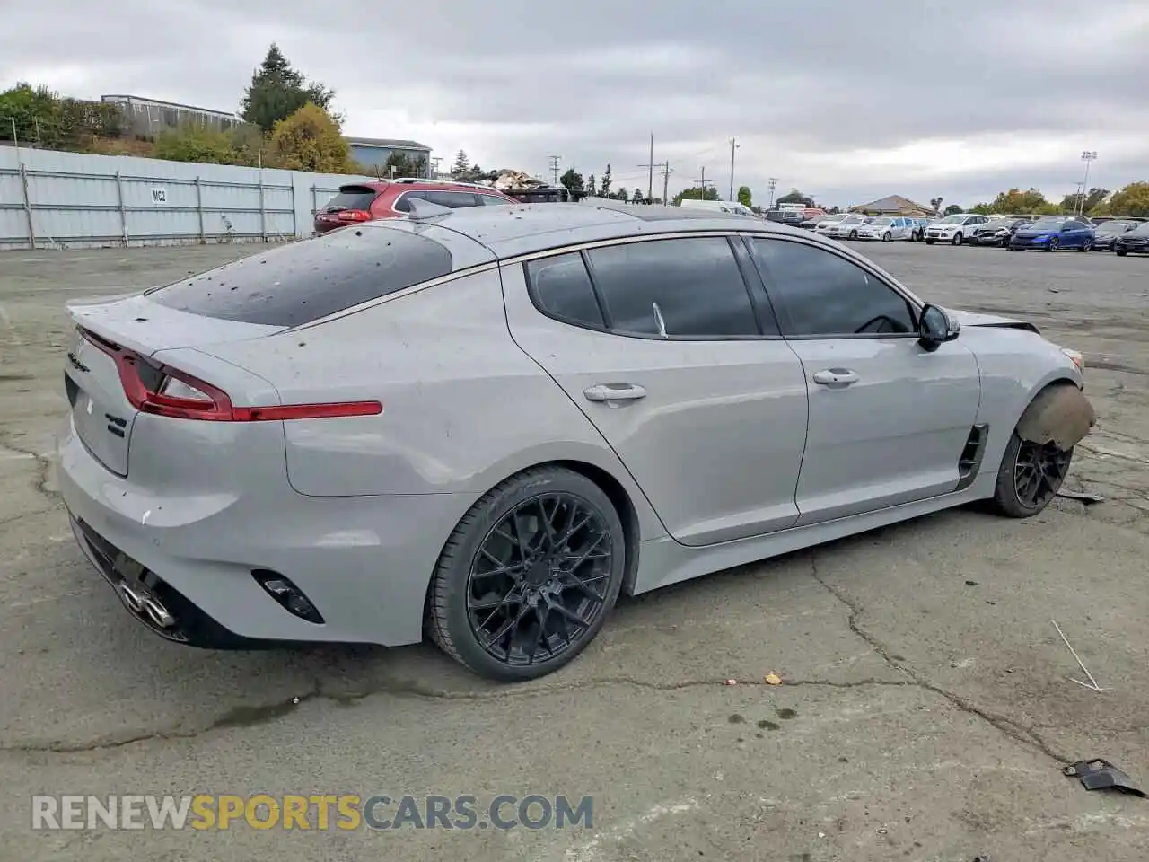 3 Фотография поврежденного автомобиля KNAE15LA5M6092145 KIA STINGER 2021