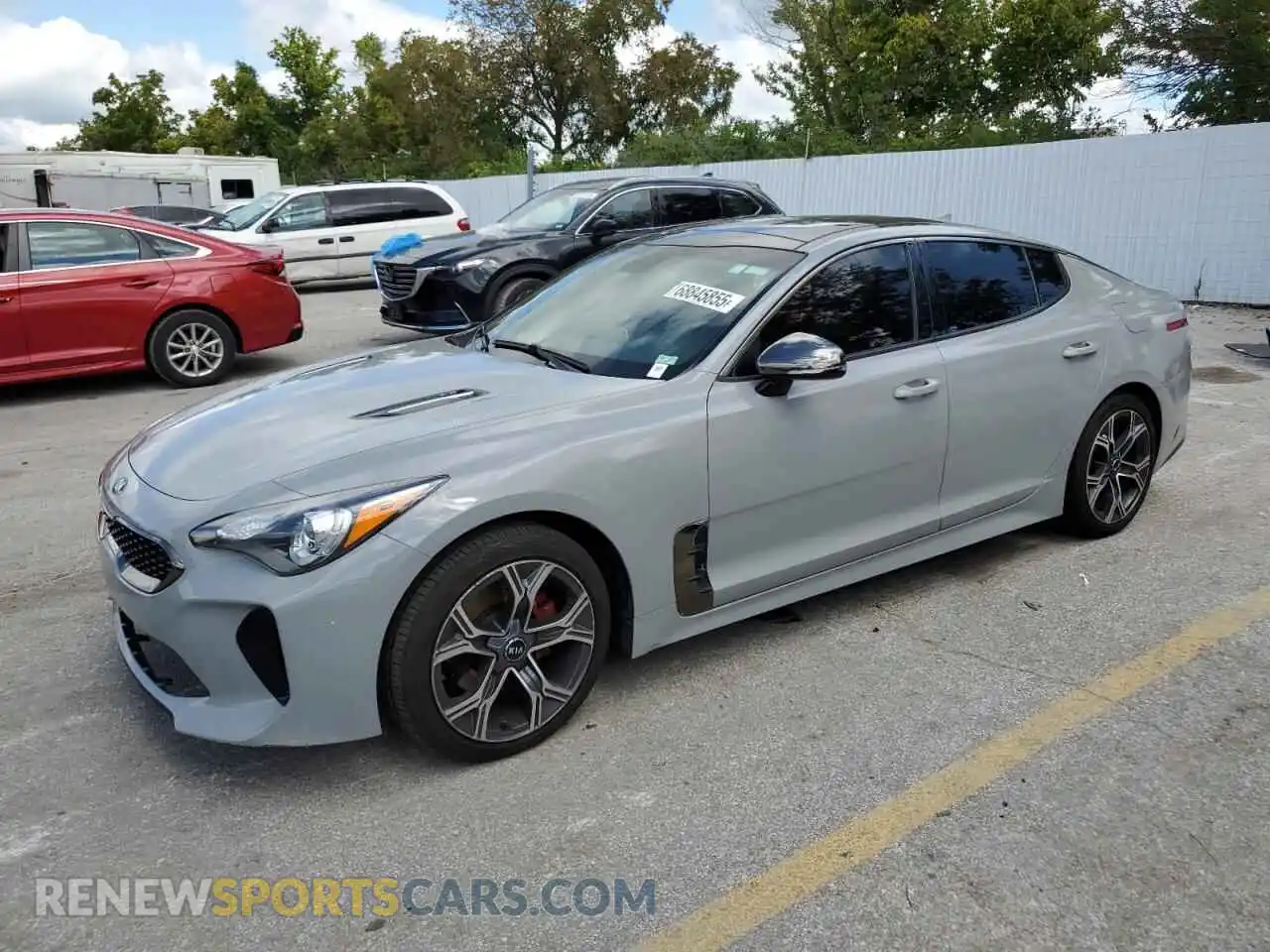 1 Photograph of a damaged car KNAE15LA5M6094994 KIA STINGER 2021