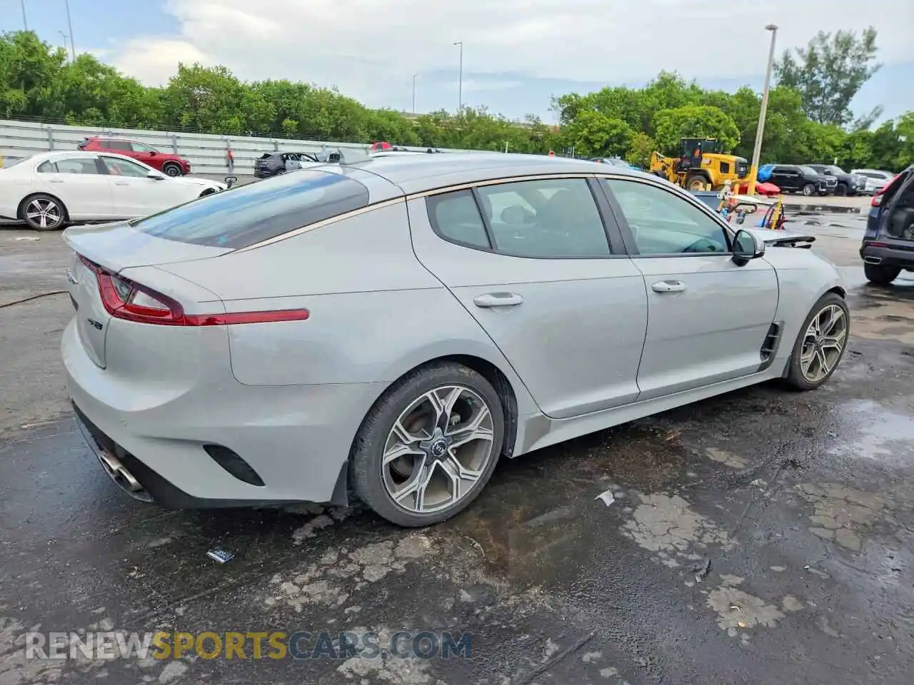3 Photograph of a damaged car KNAE15LA6M6097855 KIA STINGER 2021