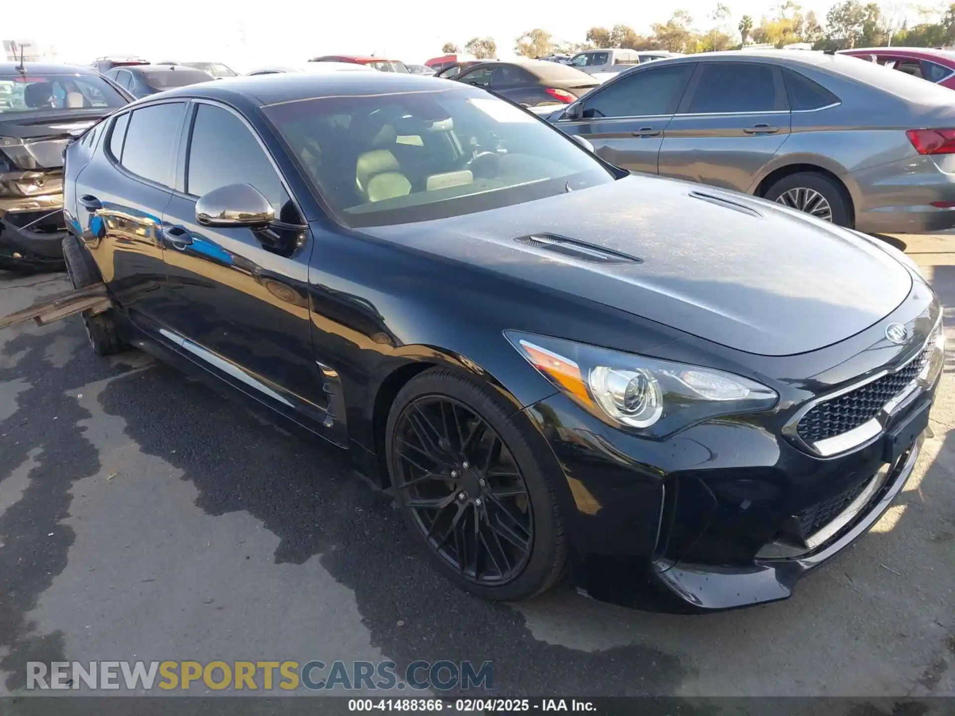 1 Фотография поврежденного автомобиля KNAE15LA7M6089974 KIA STINGER 2021