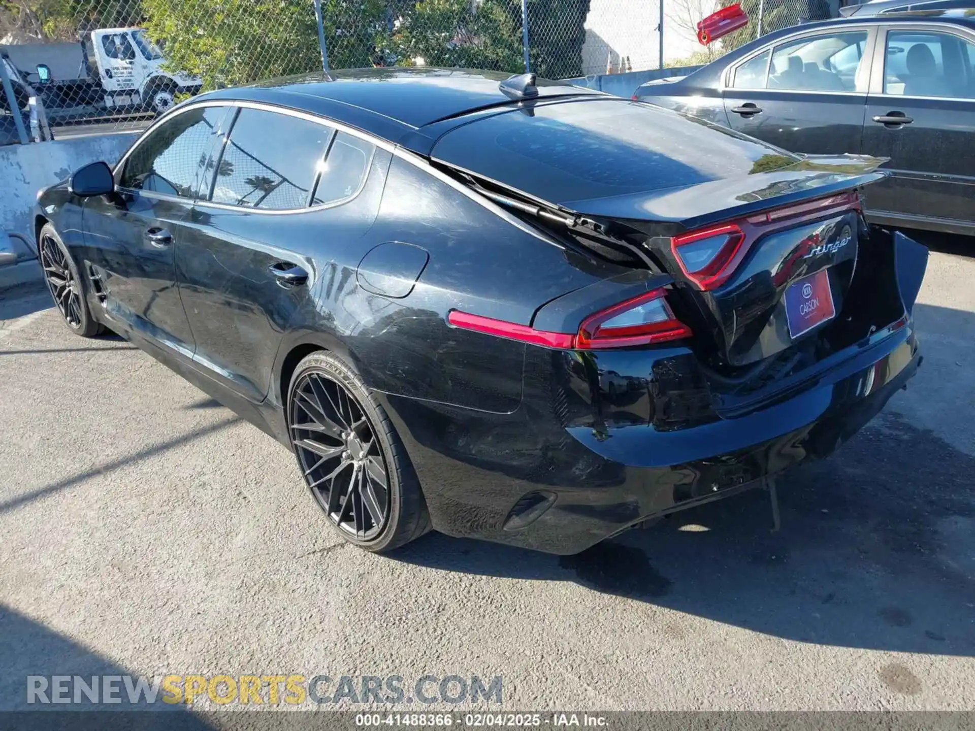 3 Фотография поврежденного автомобиля KNAE15LA7M6089974 KIA STINGER 2021