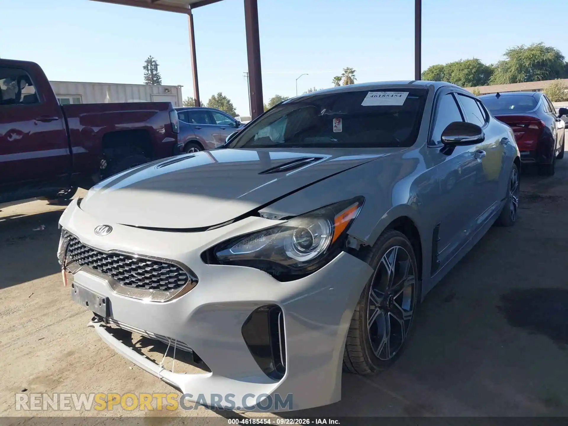 2 Photograph of a damaged car KNAE15LA7M6094916 KIA STINGER 2021