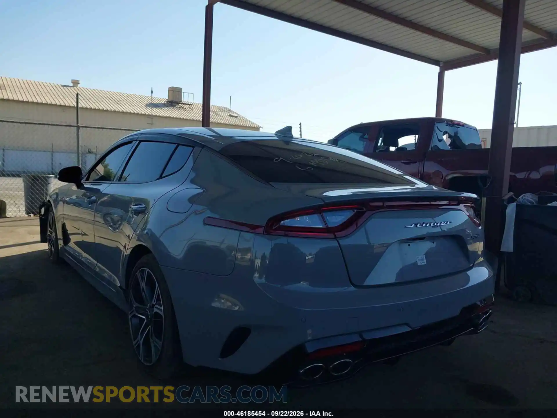 3 Photograph of a damaged car KNAE15LA7M6094916 KIA STINGER 2021