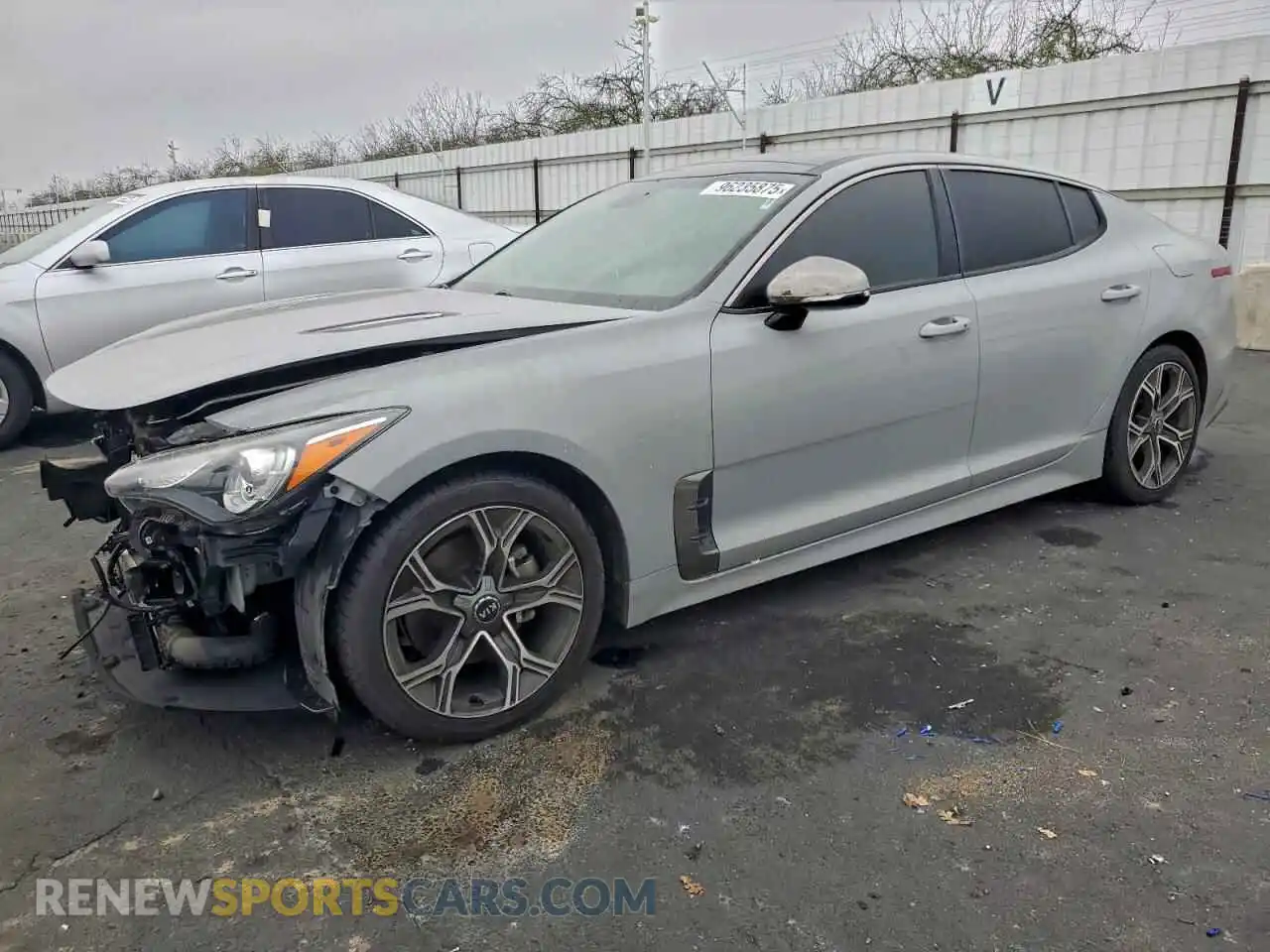 1 Photograph of a damaged car KNAE15LA7M6095113 KIA STINGER 2021