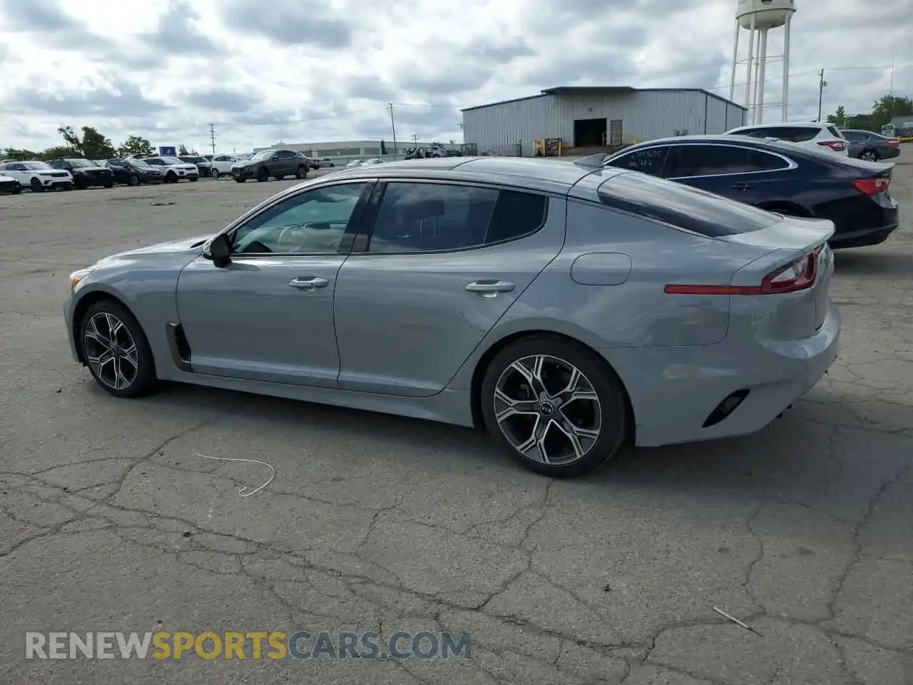 2 Photograph of a damaged car KNAE15LA9M6093119 KIA STINGER 2021