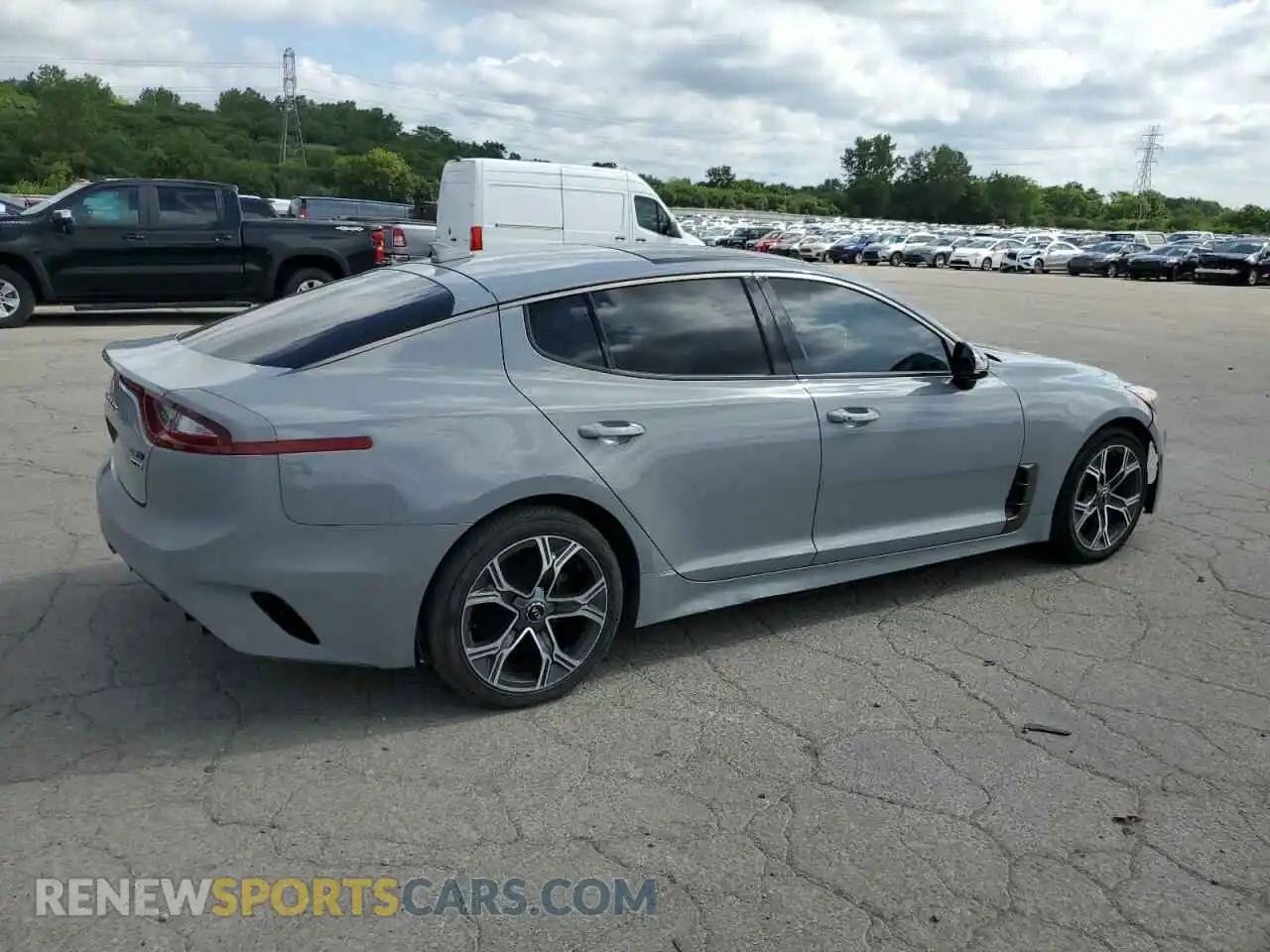 3 Photograph of a damaged car KNAE15LA9M6093119 KIA STINGER 2021