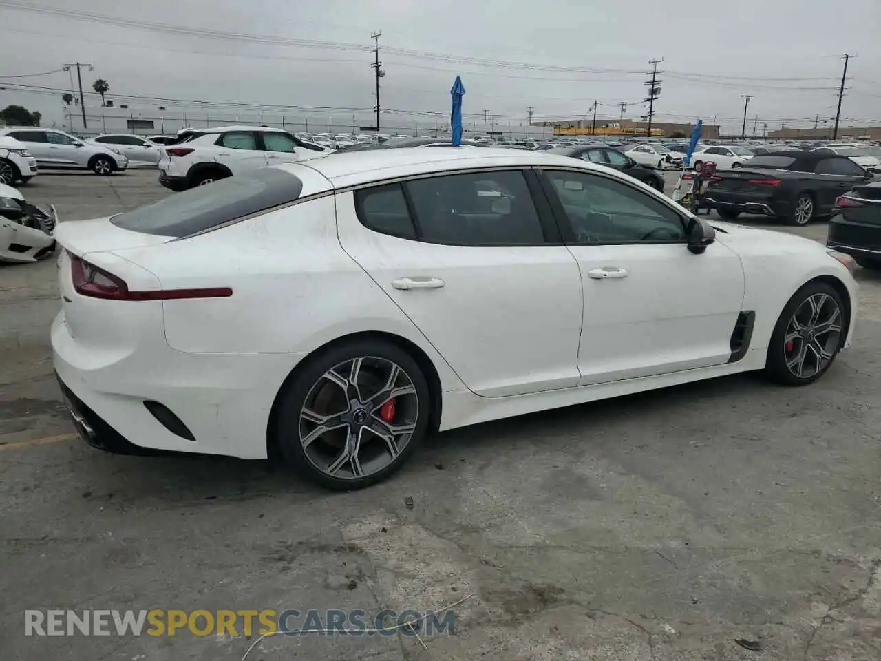 3 Photograph of a damaged car KNAE35LC0M6096664 KIA STINGER 2021