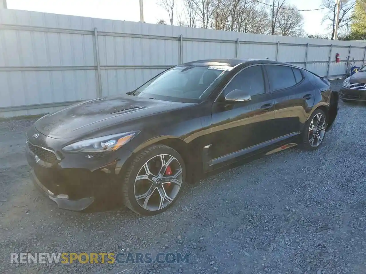 1 Photograph of a damaged car KNAE35LC0M6097765 KIA STINGER 2021