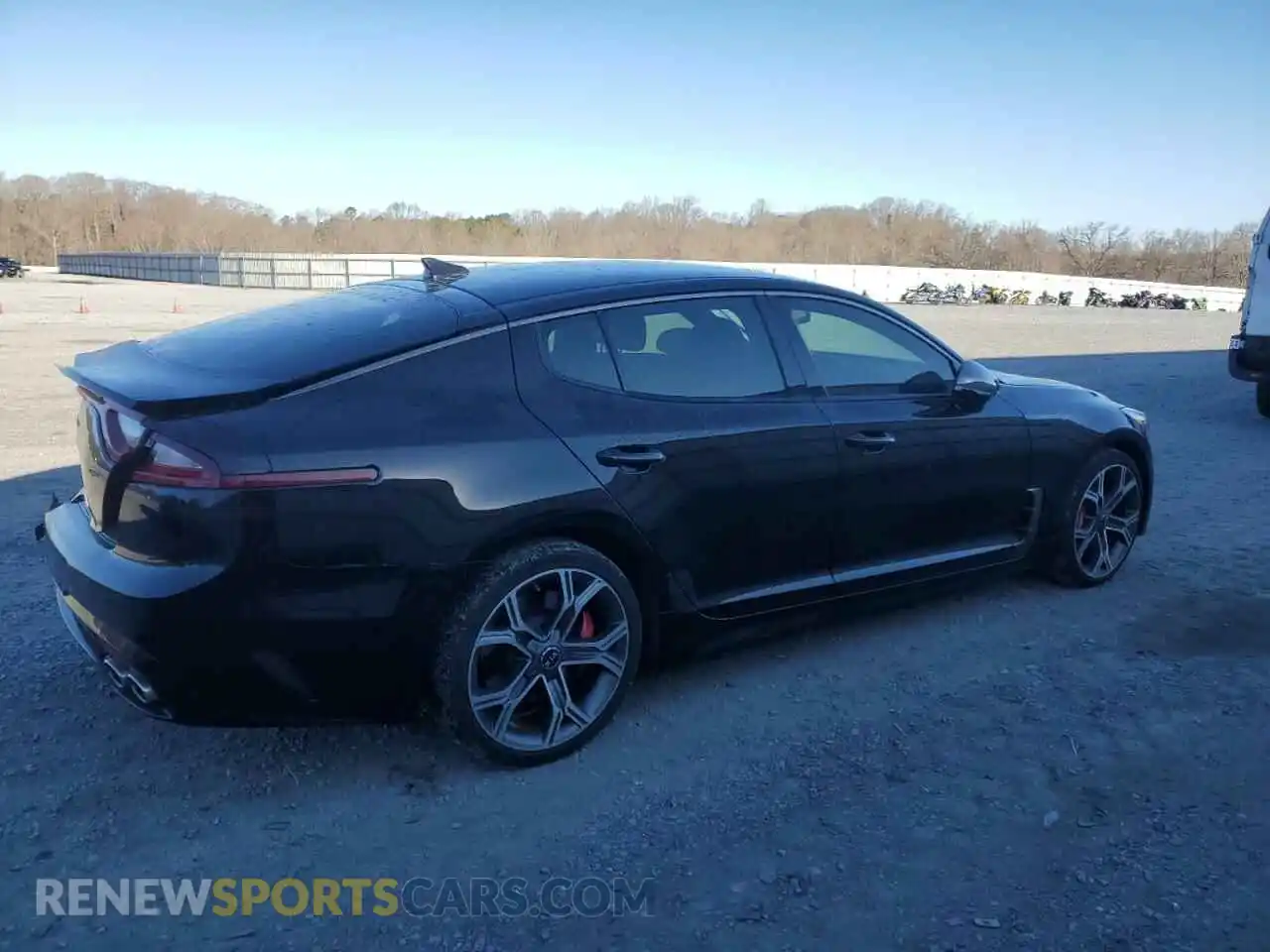 3 Photograph of a damaged car KNAE35LC0M6097765 KIA STINGER 2021