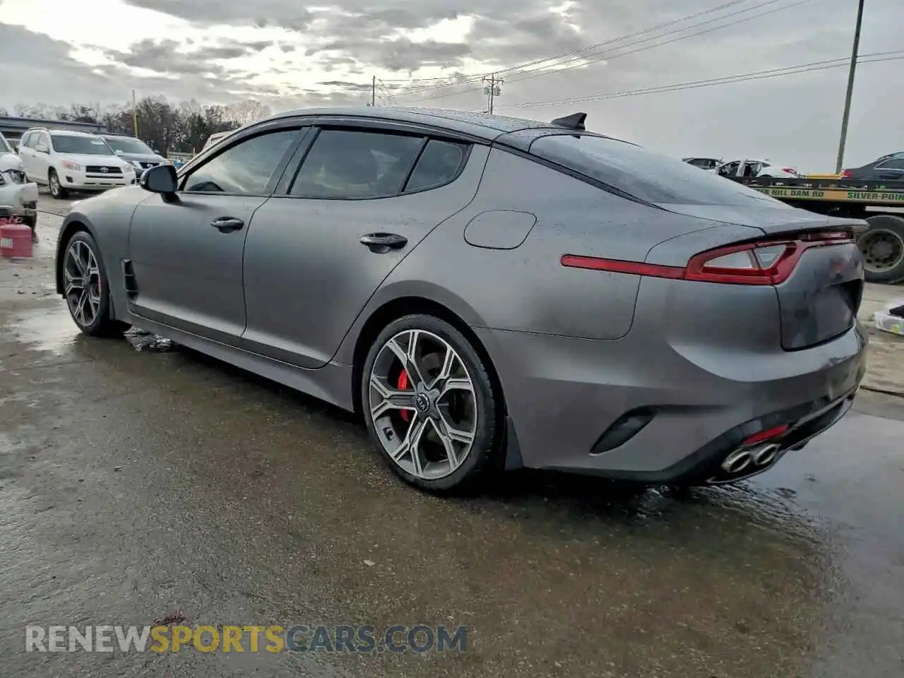 2 Photograph of a damaged car KNAE35LC4M6087773 KIA STINGER 2021